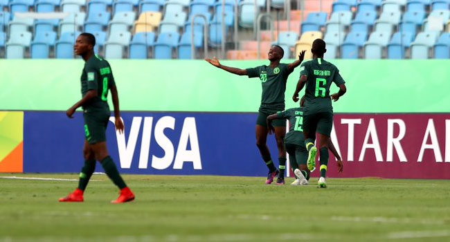 Nigeria’s Golden Eaglets Fight Back To Beat Ecuador