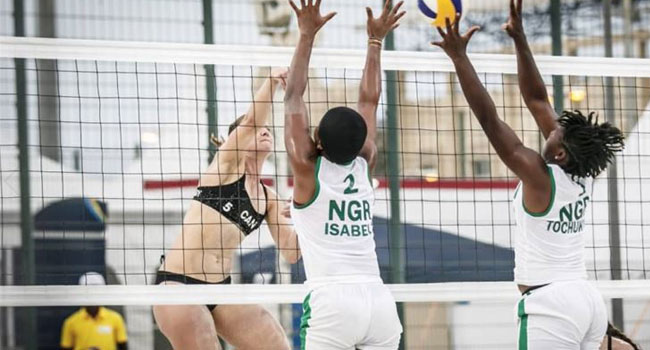 Tokyo 2020 Olympics: Nigeria’s Beach Volleyball Team Optimistic Of Qualifying