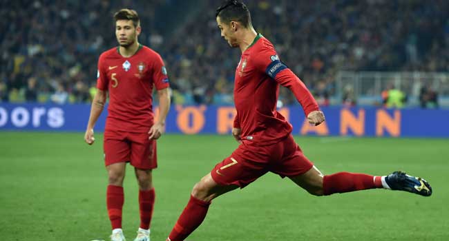 Ronaldo Misses Second Training With Portugal After Foot Infection