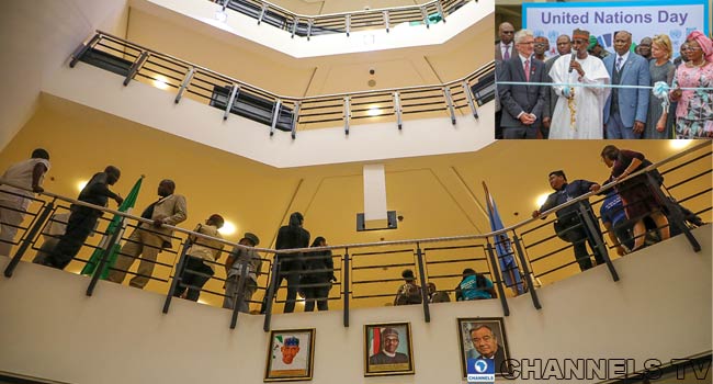 UN Day: Eight Years After Bomb Explosion, FG Hands Over Renovated Office To United Nations
