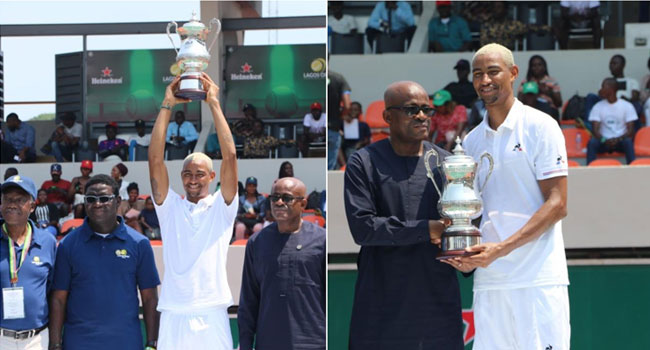 France-Born Nigerian Star, Hemery, Indian Lady Bhatia Win Lagos Open Tennis 2019 - CHANNELS TELEVISION