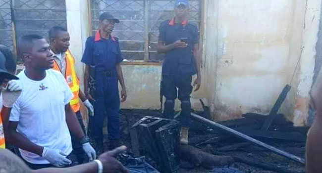 Perm Sec, Wife, Two Children Killed In Benue Fire - Channels Television
