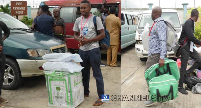 Bayelsa Election: INEC Distributes Sensitive Materials To Officials