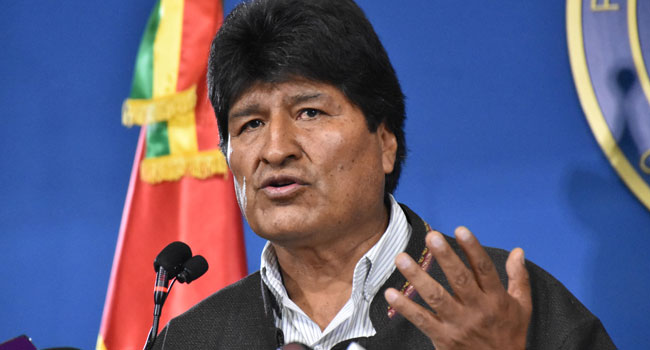 Bolivian President Evo Morales Resigns