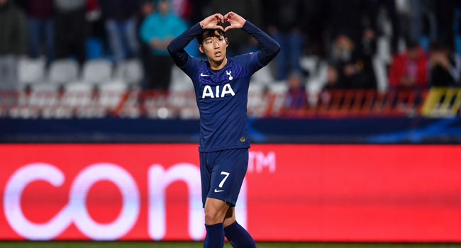 Son Brace Help Tottenham Beat Red Star Again