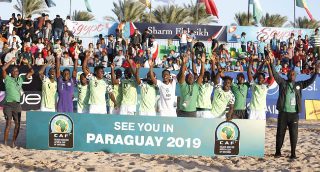 Supersand Eagles Set For FIFA Beach Soccer World Cup