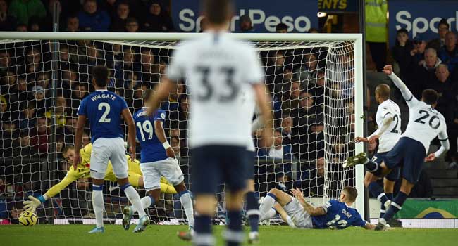 Everton Force Tottenham To 11 Draw In Premier League – Channels Television