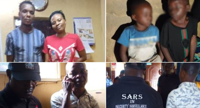 Police Arrest Child Trafficking Suspects, Fake SARS Operatives