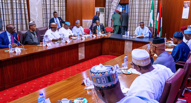 Buhari, APC Governors Meet In Abuja