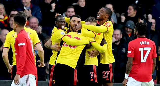 Watford Upset Man United At Vicarage Road