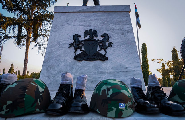 Buhari, Osinbajo, Others Honour Fallen Heroes On Armed Forces Remembrance  Day – Channels Television