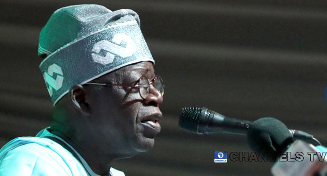 VIDEO: Tinubu Arrives In Lagos After Winning APC Presidential Ticket 