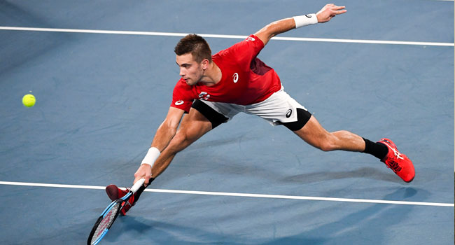 Dominic Thiem slumps as Croatia upset Austria at ATP Cup