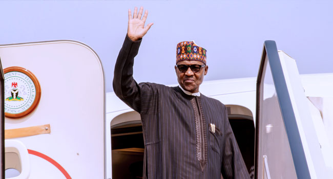 A file photo of President Muhammadu Buhari.