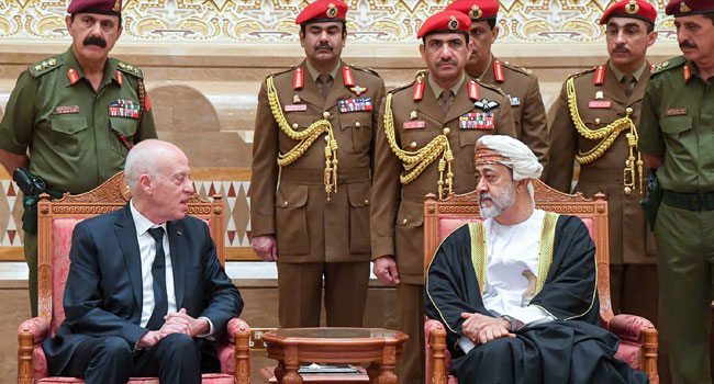 World Leaders In Oman Pay Respects After Sultan’s Death