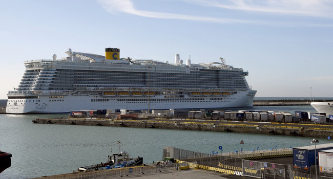 Coronavirus Scare: Thousands Held On Board Cruise Ship In Italy