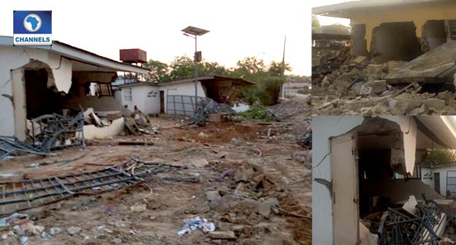 Kwara Government Demolishes Saraki’s Family Property In Ilorin