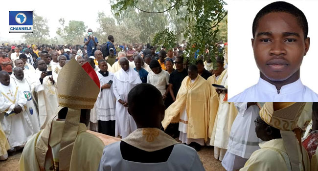 Abducted, Murdered Kaduna Seminarian Buried Amid Tears