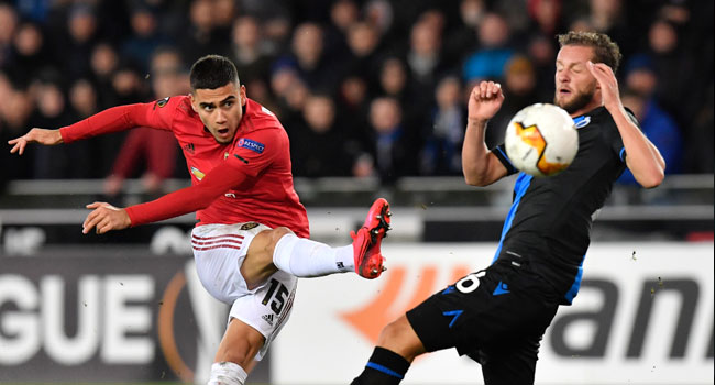 Europa League: Man United Held To A Draw At Brugge