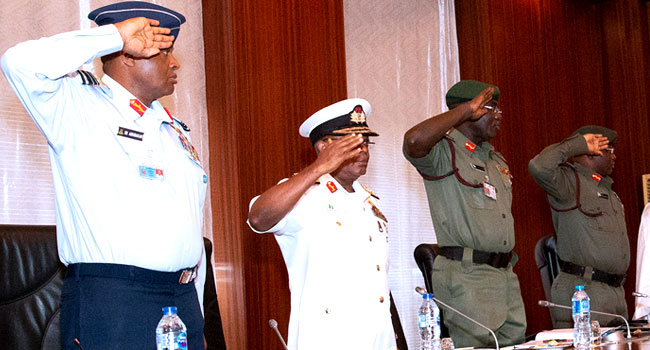 Senate Asks Service Chiefs To Step Aside