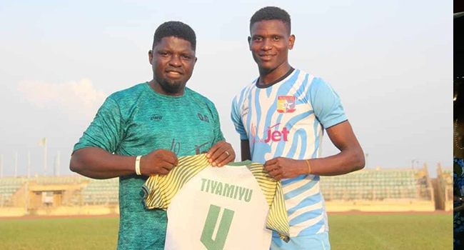 Tiyamiyu Kazeem was Assistant Captain and Defender of Remo Stars Football club until his death on Saturday, February 22, 2020. Photo: Remo Stars Twitter Account