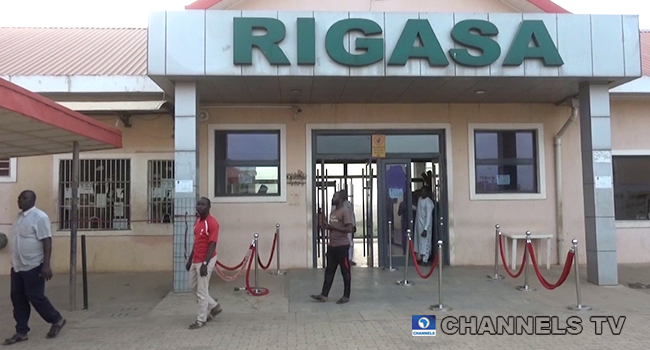 The Rigasa train station connects passengers heading to Abuja.