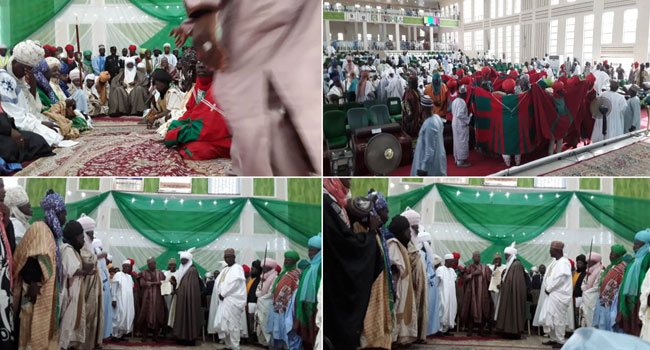 PHOTOS Aminu Ado Bayero Receives Letter Of Appointment As New Emir Of 