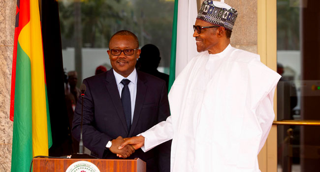 Guinea Bissau President Meets Buhari, Describes Nigeria As Symbol Of Democracy