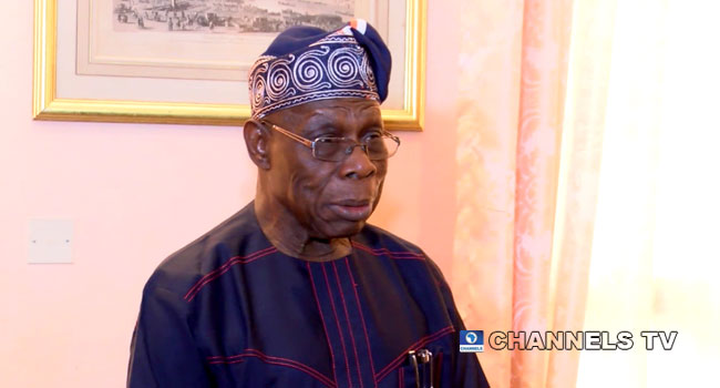 A file photo of former President Olusegun Obasanjo