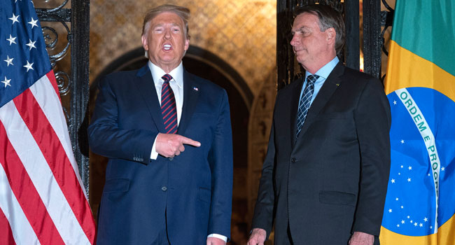 Trump Can Help Restore My Rights In Brazil, Says Bolsonaro