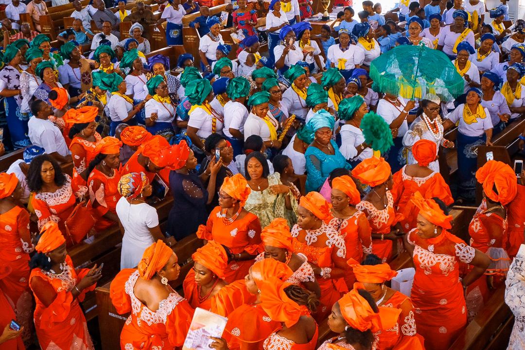 Women celebrate 2020 Mother’s Day thanksgiving service at Methodist Church in Abuja on Sunday, March 22, 2020. Channels Television / Sodiq Adelakun.