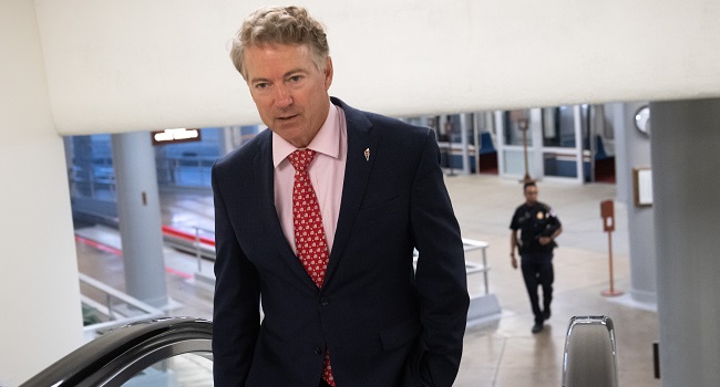 US Senator Rand Paul Tests Positive For Coronavirus