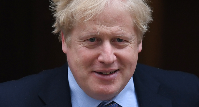 In this file photo taken on February 26, 2020 Britain's Prime Minister Boris Johnson leaves 10 Downing Street in central London, to take part in Prime Minister's Questions (PMQs) at the House of Commons. DANIEL LEAL-OLIVAS / AFP