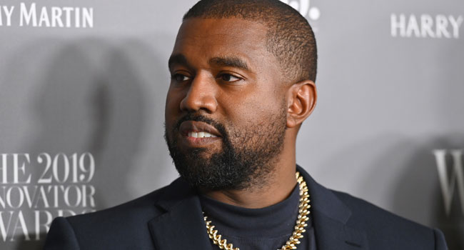 In this file photo US rapper Kanye West attends the WSJ Magazine 2019 Innovator Awards at MOMA on November 6, 2019 in New York City. Angela Weiss / AFP