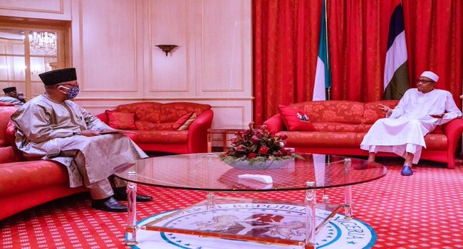 COVID-19: Buhari Receives Briefing From Minister Of Health, DG NCDC