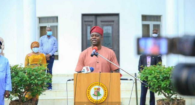 A file photo of Oyo state Governor, Seyi Makinde.