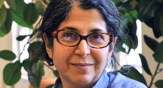 This file handout picture taken in 2012 in an undisclosed location and released on July 16, 2019, by Sciences Po university shows Franco-Iranian academic Fariba Adelkhah as Iran confirmed her arrest without giving any details of her case, the latest in a long list of dual nationals held in the country's prisons. Thomas ARRIVE / Sciences Po / AFP