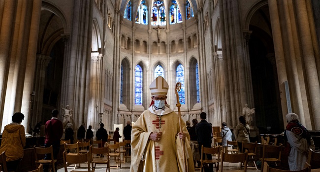 French Churches Reopen After Easing Of COVID-19 Restrictions