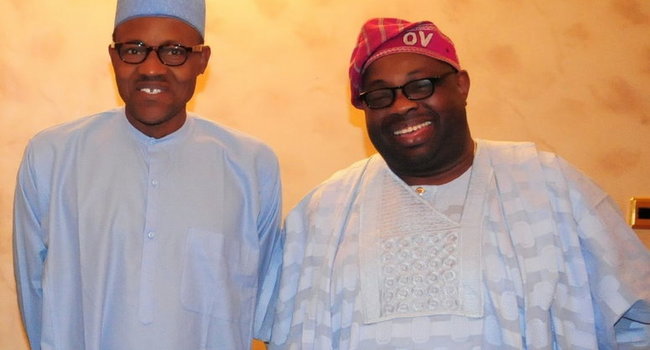 Buhari Rejoices With Dele Momodu At 60