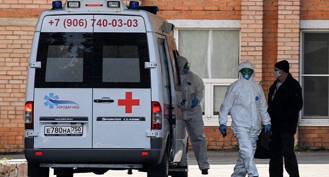 Russia Records Highest Daily COVID-19 Death Toll