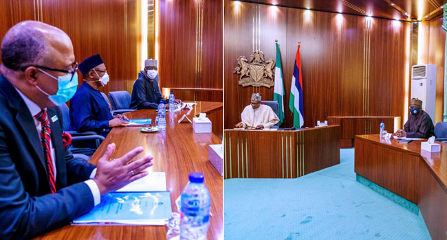 COVID-19: Buhari Receives Briefing From PTF