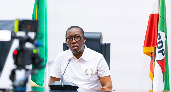 Okowa, Family Go Into Isolation After Daughter Tested Positive For COVID-19