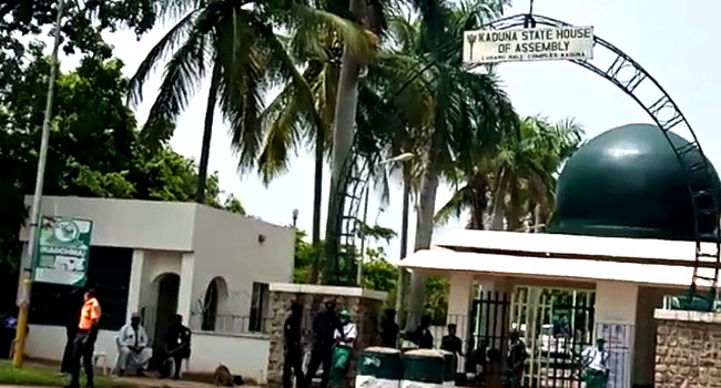 Tight Security At Kaduna Assembly Over Alleged Plot To Impeach Speaker