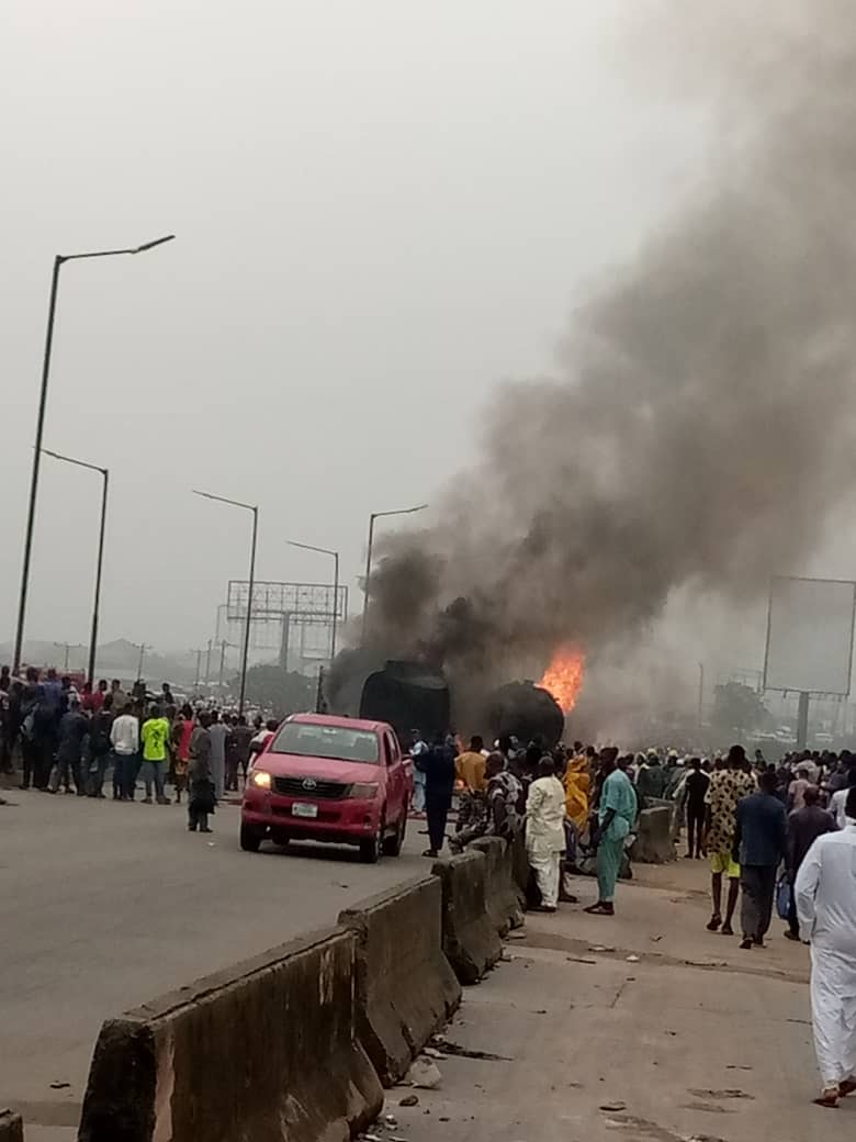 Tanker Explosion On Kara Bridge