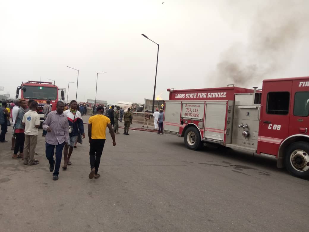 Tanker Explosion On Kara Bridge