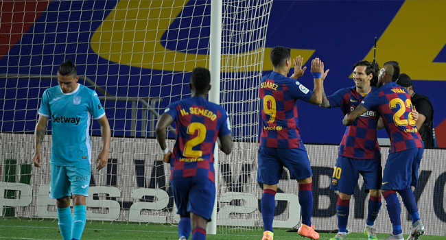 Barca Brush Aside Leganes To Turn Up Heat On Real Madrid