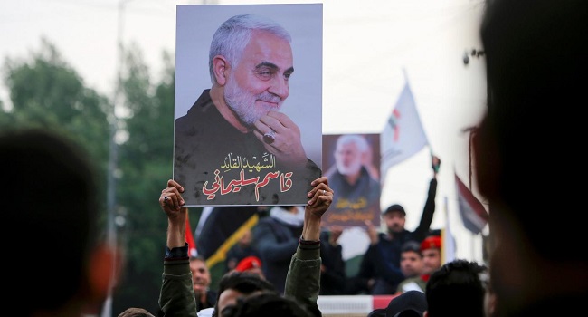 Iran's top general Qasem Soleimani