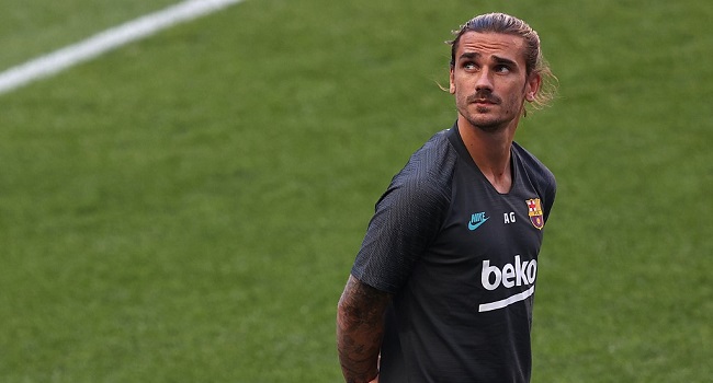 Griezmann Left On Bench For Barcelona Against Bayern Munich