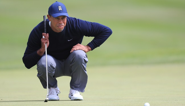 Tiger Woods Makes Cut But ‘Struggles’ On Greens At PGA Championship