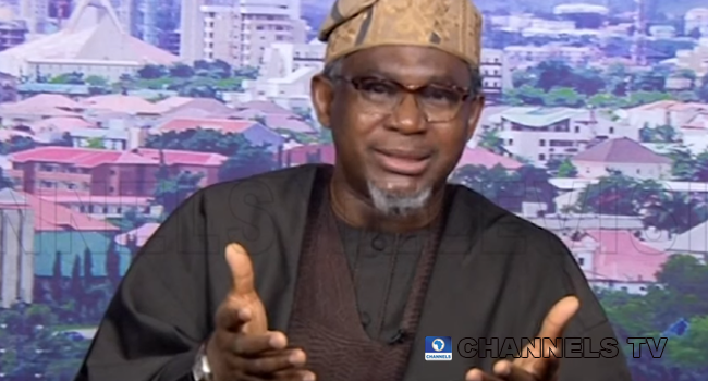 Minister of Mines and Steel, Olamilekan Adegbite, made an appearance on Channels Television's Sunrise Daily on August 17, 2020.